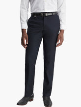 Polo Mens Custom Fit Trouser In Navy