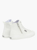 Diesel Mens Athos Mid Sneakers In White