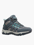 Hi-Tec Santa Cruz Mid Boots In Grey & Mint