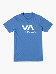 RVCA Boys Va RVCA T-Shirt In French Blue