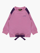 Jeep Kids Crew Neck Fleece Top In Pink