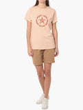 Jeep Womens Star T-Shirts In Pink
