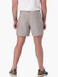Jeep Mens Fixed Waistband Mountain Shorts In Grey