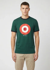 Ben Sherman Target T-Shirt In Moss Agate