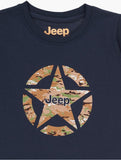 Jeep Boys Fashion Star T-Shirt In Navy