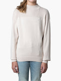 Polo Girls Cara Knitted Pullover In Taupe