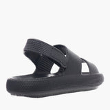 Hush Puppies Black Sammy Sandals In Black