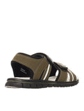 Hush Puppie Hpi00003 Kids Steve Qtr Strap Olive/Black