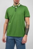 Harmont & Blaine Lrl371021744 Finish Ribbed Polo Shirt 600 Green
