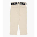 Polo Boys Adrian Belted Chino In Stone