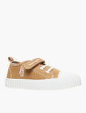 Hush Puppies Boys Rex Canvas Sneakers In Khaki