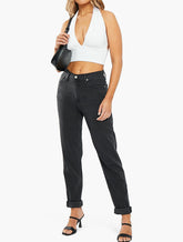 Calvin Klein Mom Jean In Black