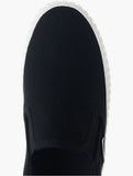 Tomy Womens Kierra BL Slip-On Bx Shoes In Black/White