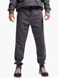 Jeep Mens Fleece Jogger Pants In Navy Melange