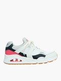 Skechers Womens Uno Super Fresh Shoes In White