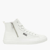 Diesel Mens Athos Mid Sneakers In White