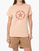 Jeep Womens Star T-Shirts In Pink