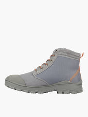 Jeep Mens Grey Fabric Worker Boots