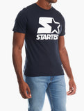 Starter Mens Core Logo T-Shirt In Navy