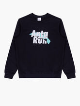 Anta Boys Sweatshirt In Black