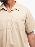 Jeep Mens Workshirt In Khaki