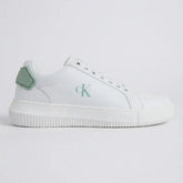 Calvin Klein Mens Chunky Patch Shoes In White