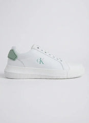 Calvin Klein Mens Chunky Patch Shoes In White