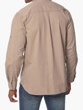 Jeep Mens Willys Workshirt Long Sleeves Khaki