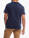 Jeep Mens Core Logo Grill Crew Neck T-Shirt In Navy