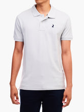 Polo Mens Essential Pique Ss Golfer Grey