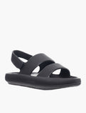 Hush Puppies Unisex Kids Sammy Sandals In Black