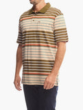 Jeep Yarndye Stripe Polo Golfer In Multi