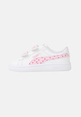 Puma Girls Smash 3.0 Hearty V Inf White Pink