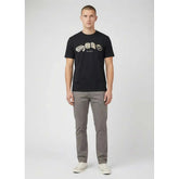 Ben Sherman Beats And Blades T-shirt In Black