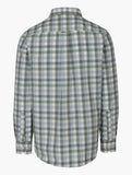 Pringle Mens Joe Check Long Sleeve Classic Shirt In Green