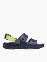 Crocs Kids Classic All-Terrain Sandals In Navy