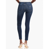 Guess Womens High Rise Skinny Jeans In Dark Wash