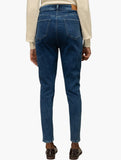 Polo Womens Cally High Waist Skinny Jeans In Blue