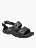 Crocs Kids Classic All-Terrain Sandals In Black