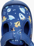 Pierre Cardin Boys Aqua Sandals In Blue