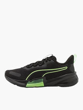 Puma Mens Pwrframe Tr 2 Shoes In Black & Lime