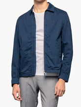 Polo Mens Cotton Harrington Jacket In Navy