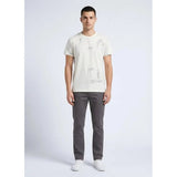 Vialli Mens Latin T-Shirt In Off White