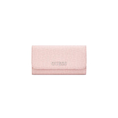 Guess Womens Abbas Slim Clutch Purse In Rose