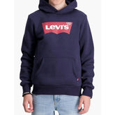 Levis Boys Batwing Screenprint Hooded Dress Blue