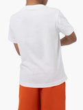 Polo Boys Alistair Applique Short Sleeve T-shirt In White