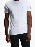 Hybrid Mens Premium Quote T-Shirt In White