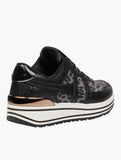 Butterfly Feet Ladies Apexx 2 Shoes Black And White