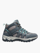 Hi-Tec Santa Cruz Mid Boots In Grey & Mint