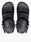 Crocs Kids Classic All-Terrain Sandals In Black